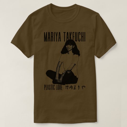 Mariya Takeuchi Plastic Liefde T-shirt (Design voorkant)