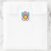 Marjanovic Wapen - Family Crest Vierkante Sticker (Tas)