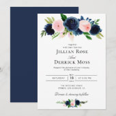 marjoen en brutale bruiloft kaart (Voorkant / Achterkant)