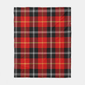 Marjoribanks Plaid Fleece Deken (Voorkant)