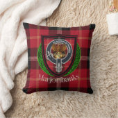 Marjoribanks Scottish Clan Tartan & Crest Kussen (Deken)