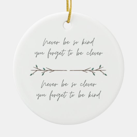 Marjorie Keramisch Ornament (Voorkant)