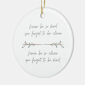 Marjorie Keramisch Ornament (Links)