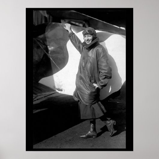 Marjorie Stinson, het enige afbeelding van de vrou Poster (Voorkant)