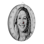 Marjorie Taylor Greene Dartbord (Voorkant Links)