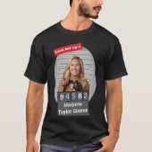 Marjorie Taylor Greene🤣 Grappige Mugshot roman T-shirt (Voorkant)