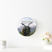 Mark 10:27 met God, alles is mogelijk. Ronde Klok (Huis)