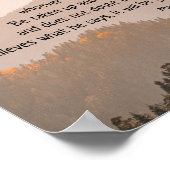 Mark 11:23 Faith Can Move Mountains Bible Poster (Hoek)