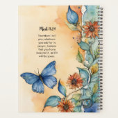 Mark 11:24, Bijbelvers ontwerp  Planner (Achterkant)