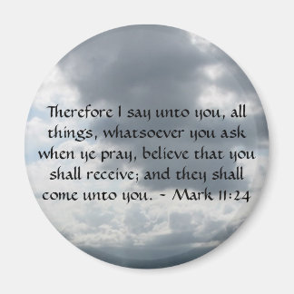 Mark 11:24 - Faith Magneet