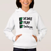 Mark 11:24 KJV Bijbel Schrift Meisjes (Voorkant)