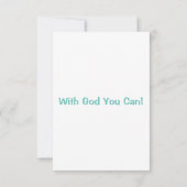 Mark 11:25 KJV Bijbel Verse Pic Flat Greeting Kaart (Achterkant)