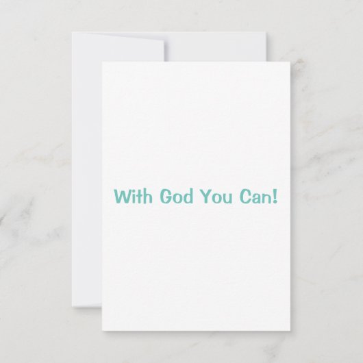 Mark 11:25 KJV Bijbel Verse Pic Flat Greeting Kaart (Achterkant)