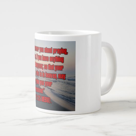 Mark 11:25 WEBU Mok (Voorkant rechts)