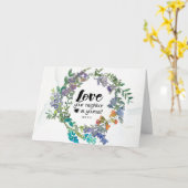 Mark 12:31 hou van je buurman als je bloemen kaart (Gele Bloem)