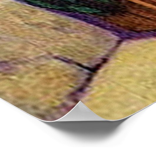 Mark 12:41-44 Een weduwe geeft alles wat ze heeft  Poster (Hoek)