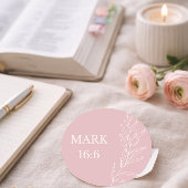 Mark 16:6 Easter Sticker – He Is Risen