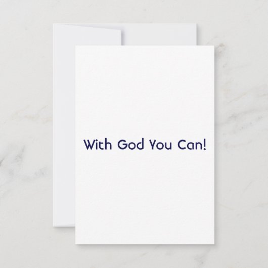 Mark 1:2 KJV Bijbelverse platte Wenskaart Kaart (Achterkant)