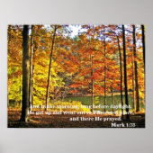 Mark 1:35 Poster (Voorkant)