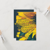 Mark 3:24-26 KJV Bijbel Schrift Pic Groet Kaart (Voorkant / Achterkant in situ)