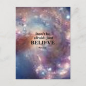 Mark 5:36 briefkaart (Voorkant)