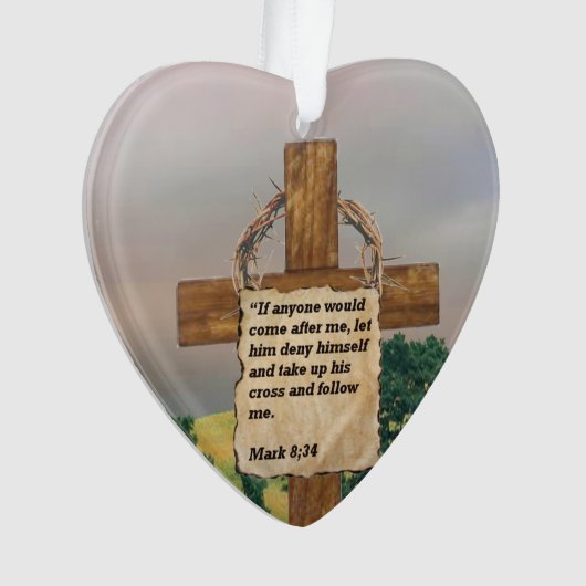 Mark 8.34 ornament (voorkant)