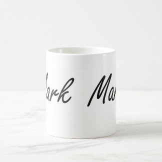 Mark Artistic Name Design Koffiemok