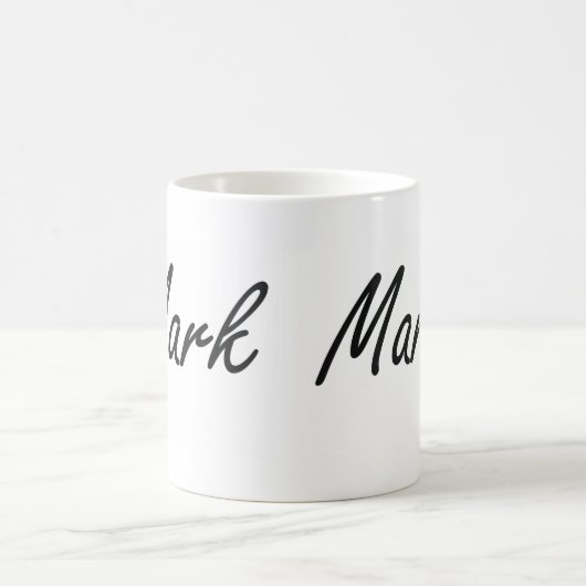 Mark Artistic Name Design Koffiemok (Center)