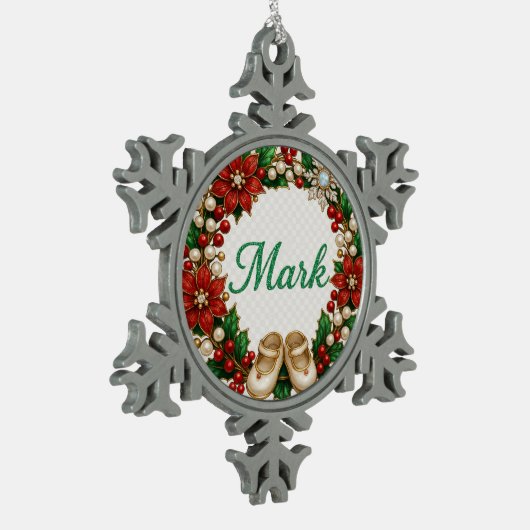 Mark Baby’s First Christmas Snowflake Ornament (Links)