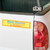 Mark Charles voor President Bumpersticker (Op Truck)
