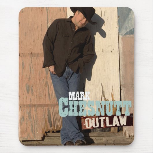 Mark Chesnutt Mousepad Muismat (Voorkant)