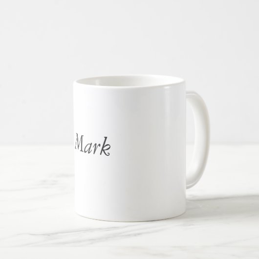 Mark Coffee Mok (Voorkant rechts)