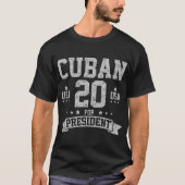 MARK CUBAN PRESIDENT USA 2020, MARK CUBAN,CUBAN,20 T-SHIRT (Voorkant)