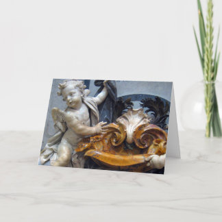 Mark de engel feestdagen kaart