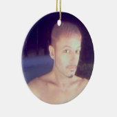 Mark Edward Westerfield 2002 Self Web Cam Pic 50 Keramisch Ornament (Rechts)