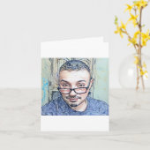 Mark Edward Westerfield age 63 card Kaart (Gele Bloem)