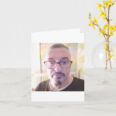 Mark Edward Westerfield age 70 card   Kaart (Gele Bloem)