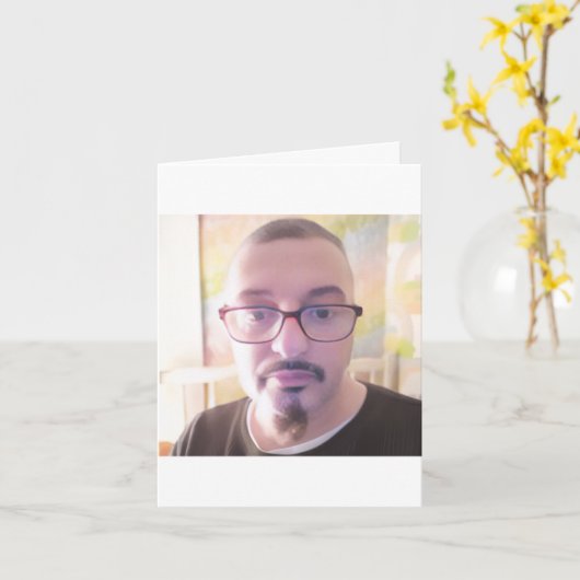 Mark Edward Westerfield age 70 card   Kaart (Gele Bloem)