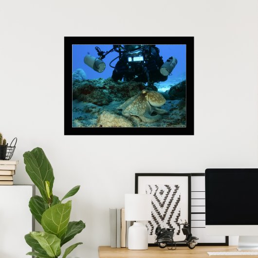 Mark en de Octopus Poster (Thuiskantoor)