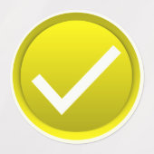 Mark en Red X controleren Labels (Design 2)