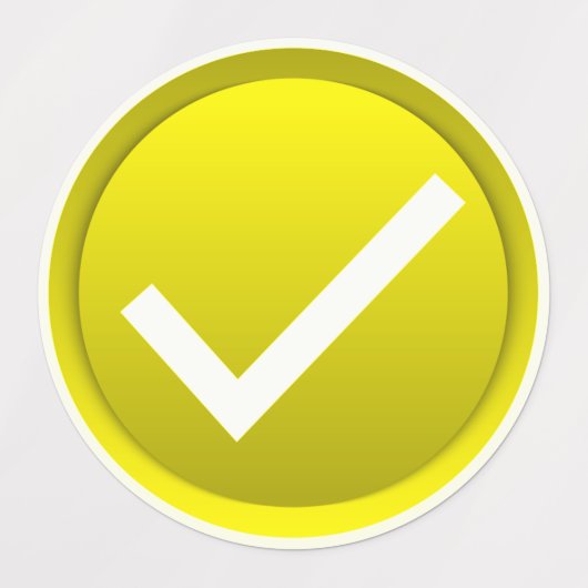 Mark en Red X controleren Labels (Design 2)