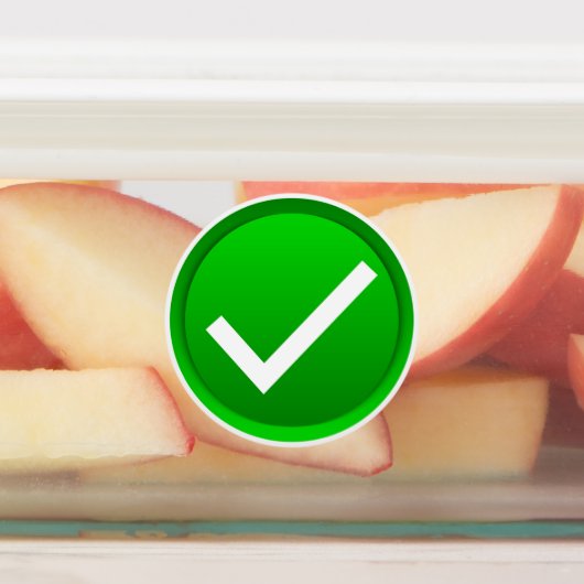 Mark en Red X controleren Labels (Aangebracht)