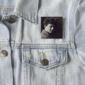 Mark Gertler Vierkante Button 5,1 Cm (In situ)