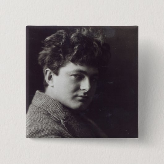 Mark Gertler Vierkante Button 5,1 Cm (Voorkant)