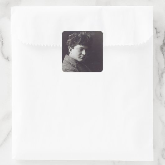 Mark Gertler Vierkante Sticker (Tas)