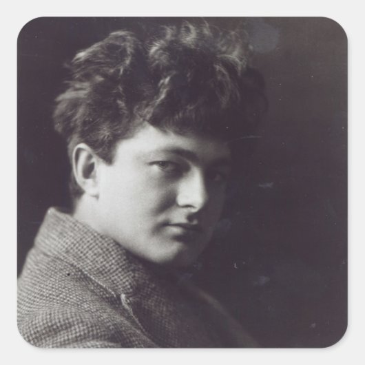 Mark Gertler Vierkante Sticker (Voorkant)