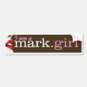 Mark.girl Bumpersticker (Voorkant)