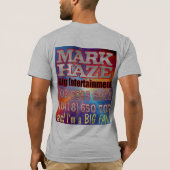 Mark Haze Mannen T-Shirt (Achterkant)