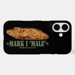 Mark I Mannelijke Britse Zware Tank Eerste Wereldo iPhone 16 Hoesje