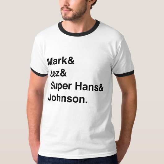 Mark&Jez... T-shirt (Voorkant)